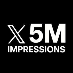 Get 5M Organic Impressions for X Monetization