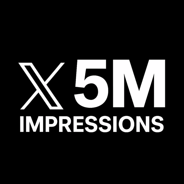 Get 5M Organic Impressions for X Monetization