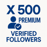 X Monetization Package – 500 Verified Followers and 5M Impressions